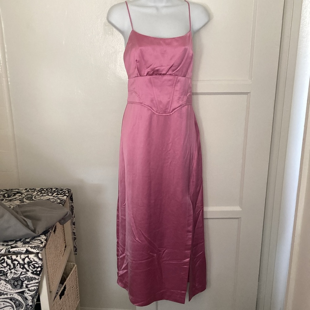 Jason Wu Barbie Satin Pink Corset Dress Medium worn 1x